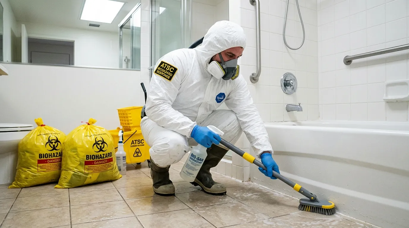 Decontamination equipment deployed for Blood Cleanup in Chowchilla